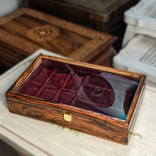 Dual Box for Watches & Glasses