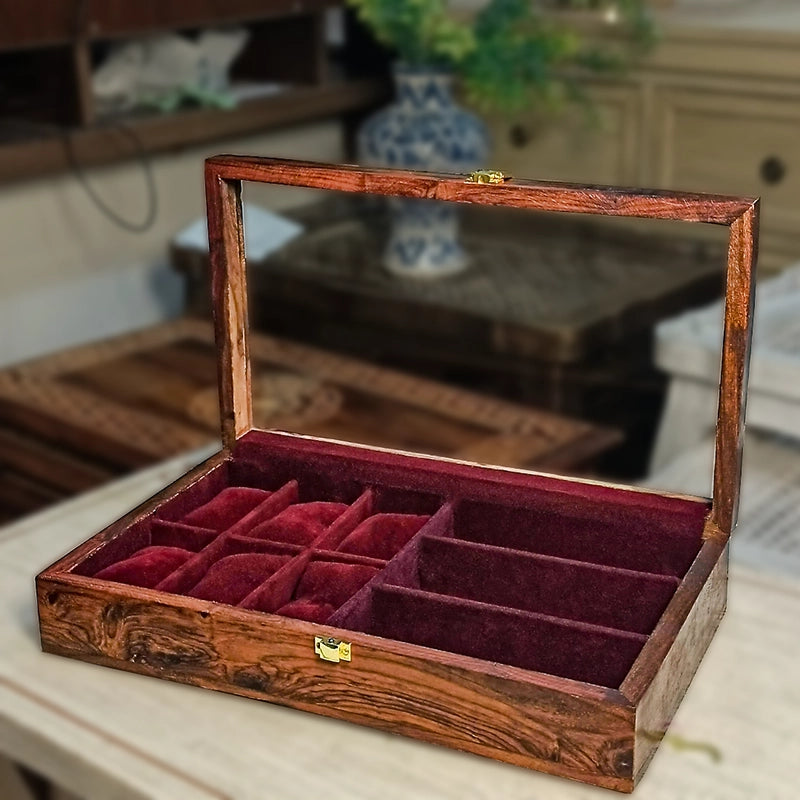 Dual Box for Watches & Glasses