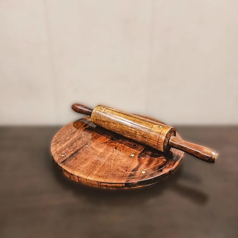 Bread Board & Rolling Pin Set ( Chakna Belna )