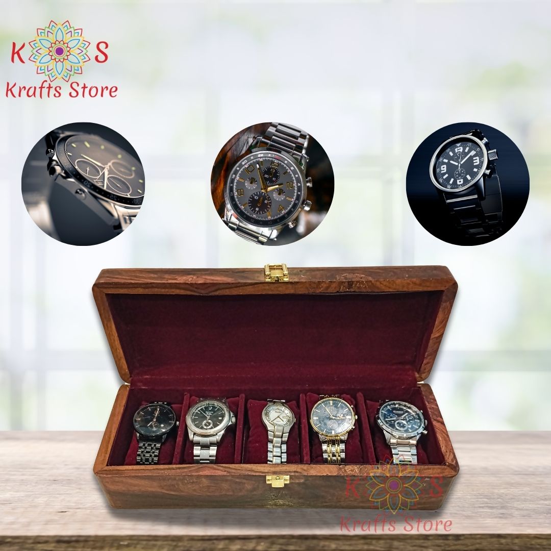 Pakistani Handicrafts wooden watch box collection
