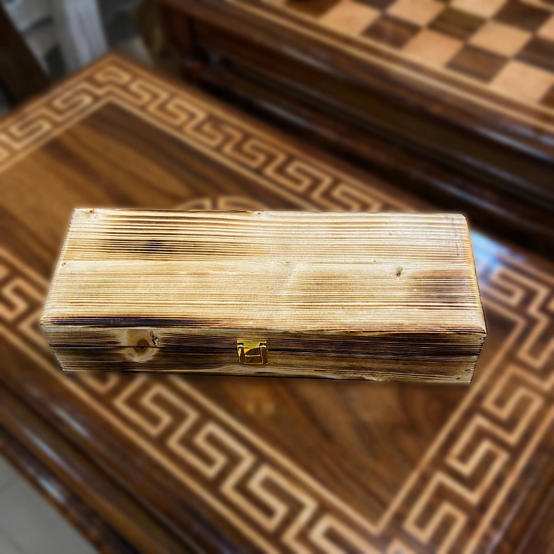 Antique Wooden Watch Box for 5 Watches