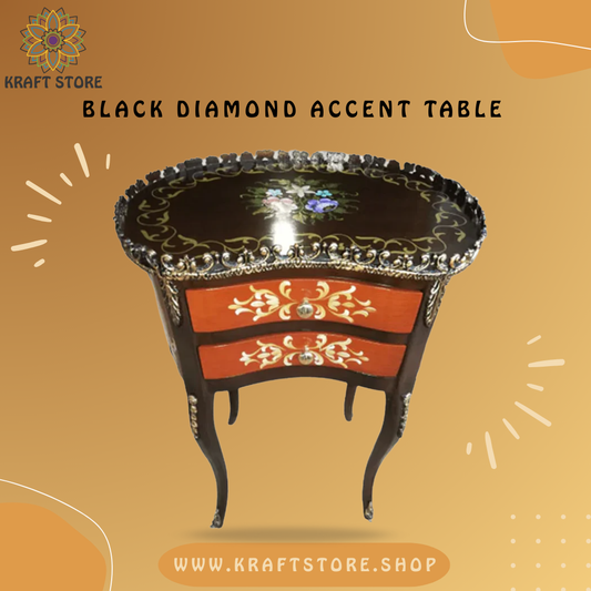 Hand Painted Furniture, Hand Painted Side Table, Hand Painted Corner Table,
Chester