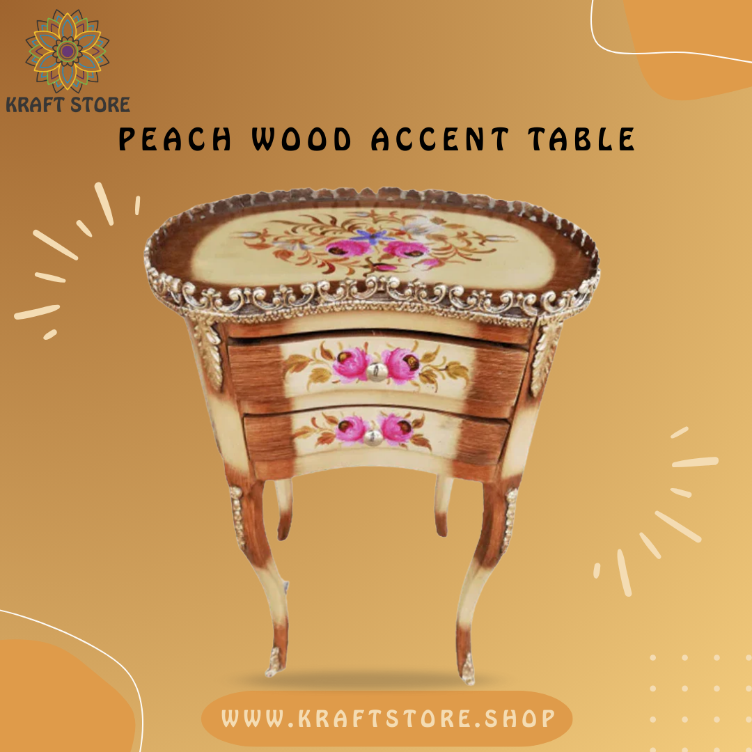 Hand Painted Furniture, Hand Painted Side Table, Hand Painted Corner Table,
Chester