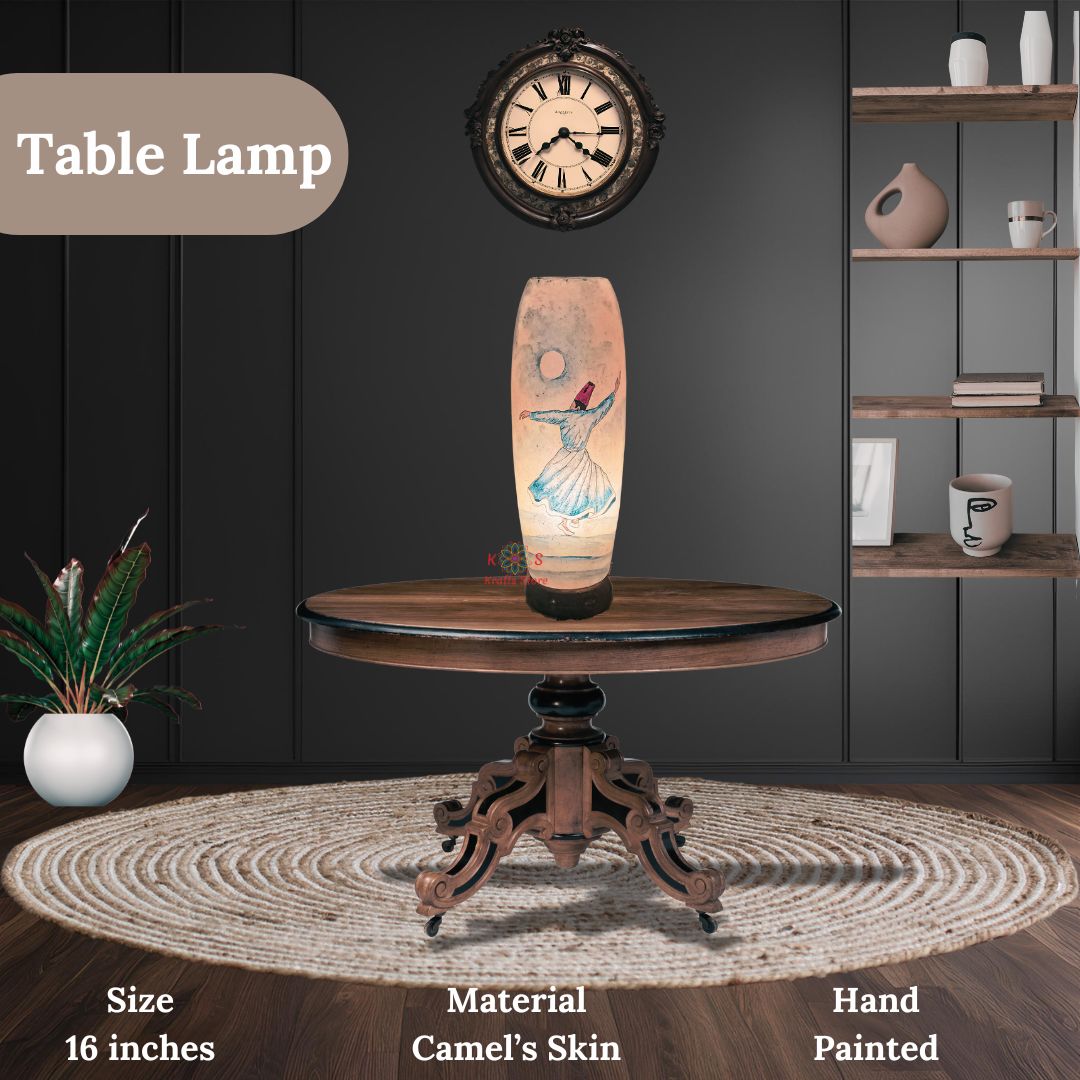 Table Lamp Bottle Shape Darwaish Light