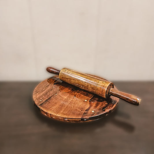 Bread Board & Rolling Pin Set ( Chakna Belna )