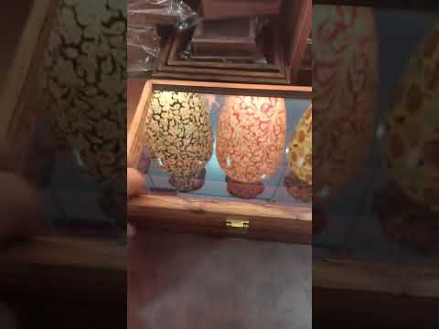 Cufflinks Box Large With Glass Lid