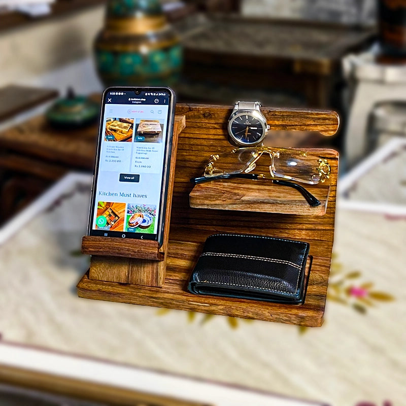 Premium Desk Organizer with Mobile Holder