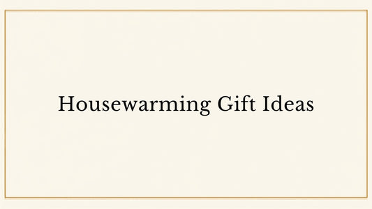 Housewarming gift ideas Pakistan blog header for Kraft Store, handcrafted pieces for new homes