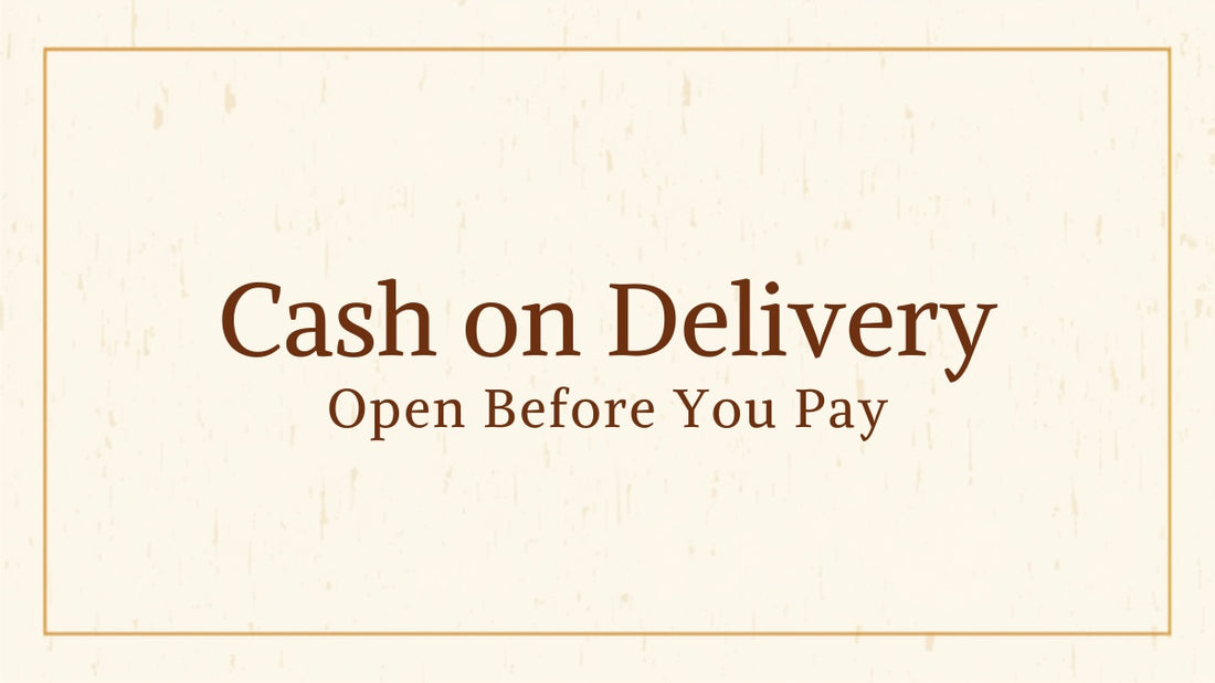Cash on delivery safety blog header for Kraft Store, open before you pay policy explained for Pakistan