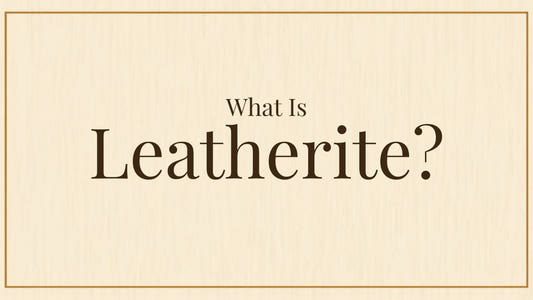 What is Leatherite blog header for Kraft Store, modern PU leather collection guide