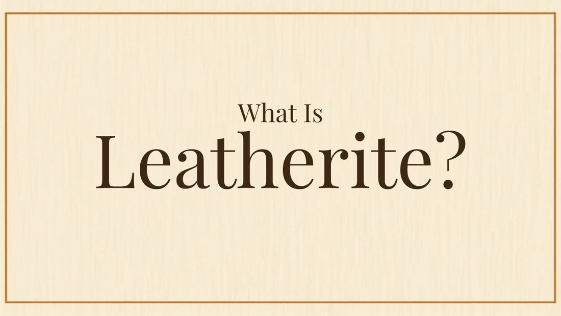 What is Leatherite blog header for Kraft Store, modern PU leather collection guide