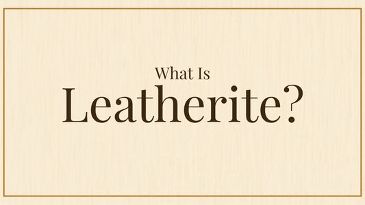 What is Leatherite blog header for Kraft Store, modern PU leather collection guide