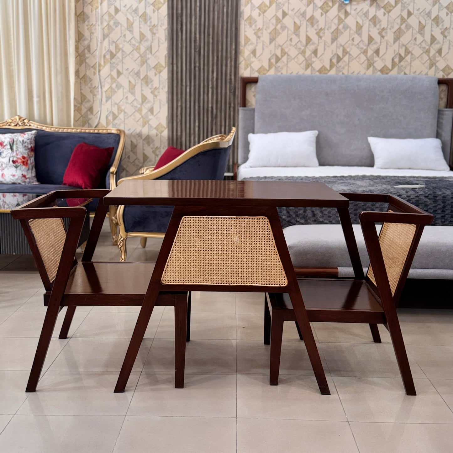 Dine for 2 With Cane Work