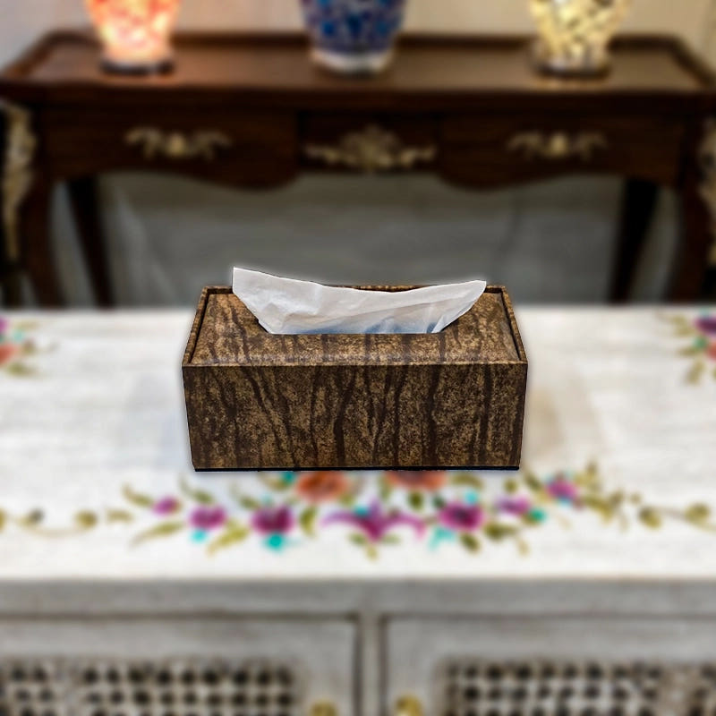 Leatherite Tissue Box, color option 2
