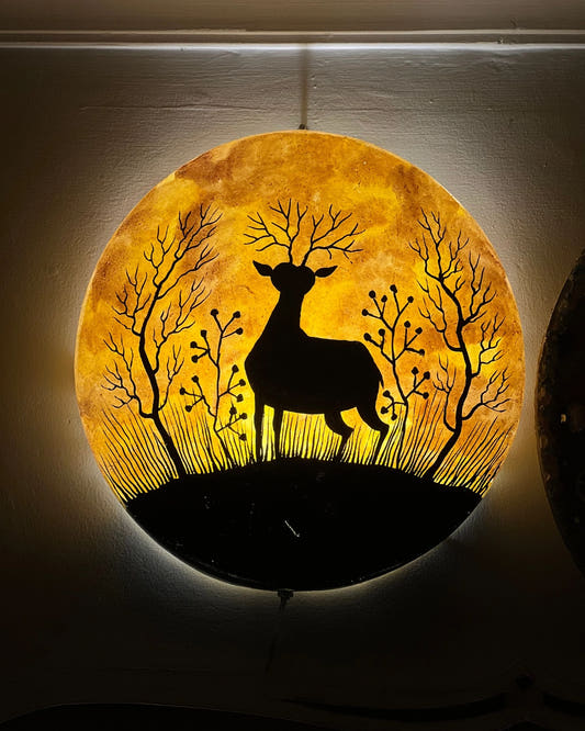 camel-skin-wall-lamp