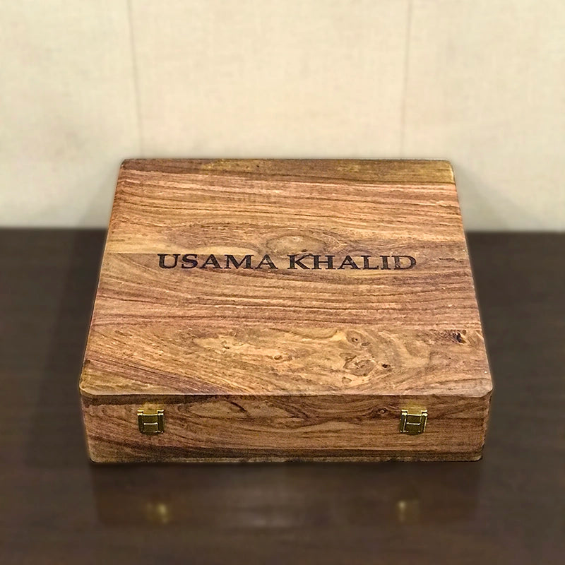 Watch box for 15 Watches (With Name Engraving)
