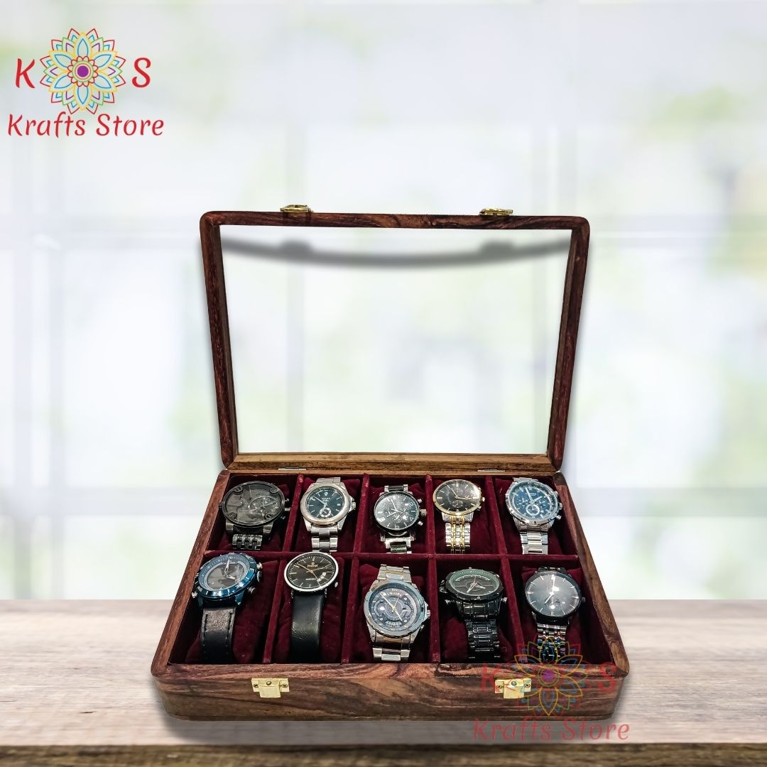 Watch box for 10 Watches