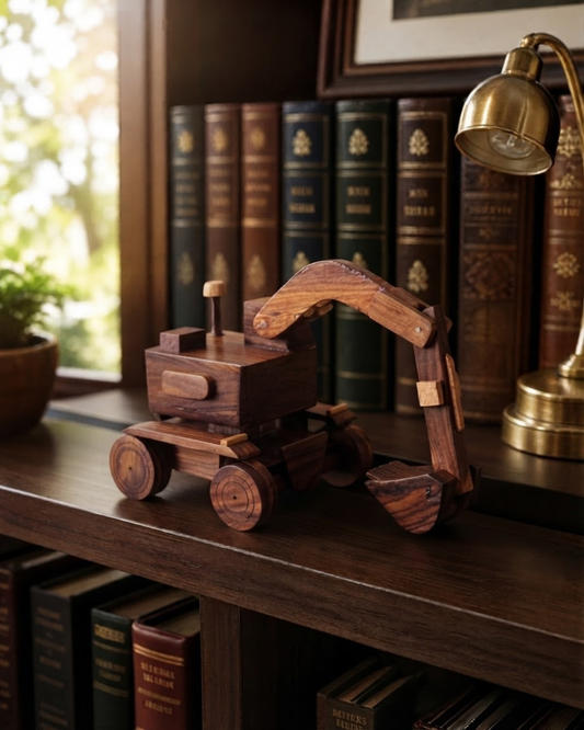 Wooden Crane Toy