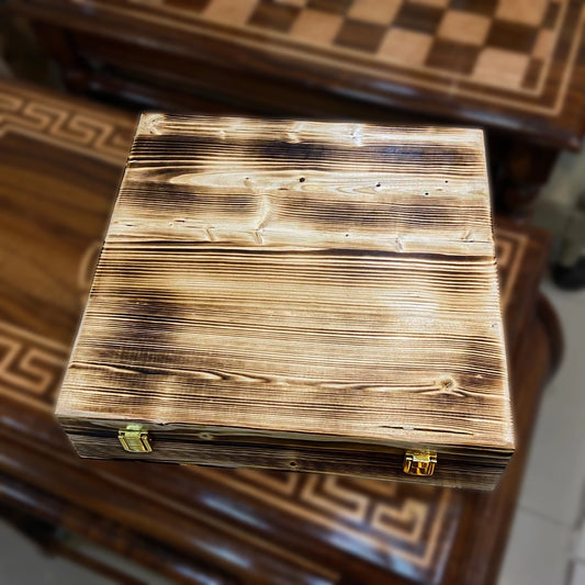 Antique Wooden Watch Box for 15 Watches