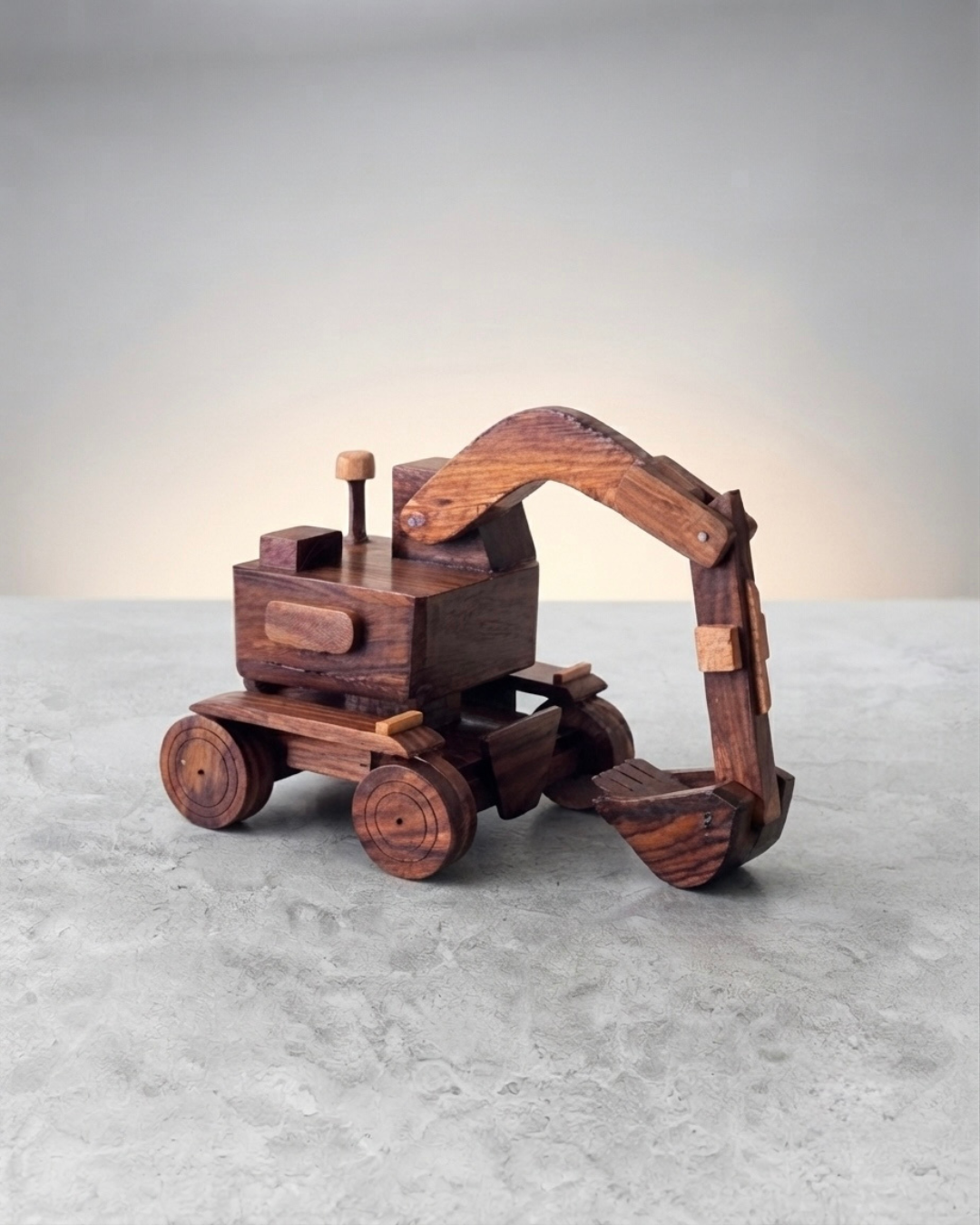Wooden Crane Toy