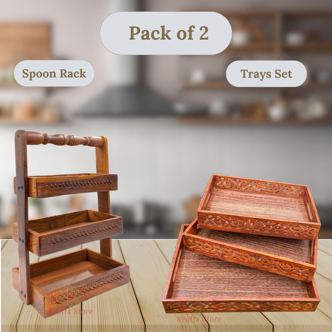 Trays Set | Spoon Stand