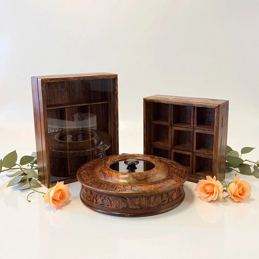 Cutlery Box | Masala Box | Dry Fruit Bowl | Pack of 3