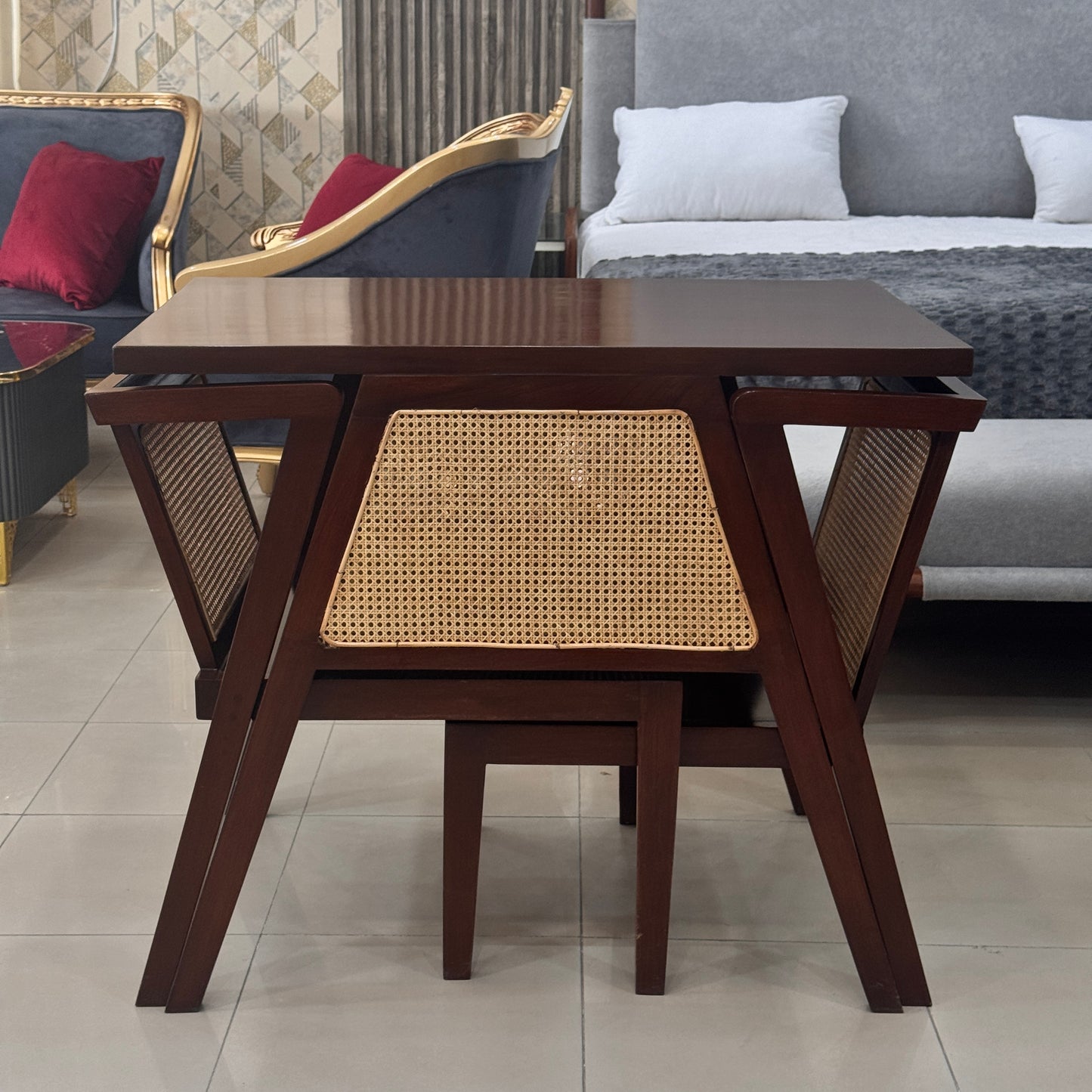 Dine for 2 With Cane Work