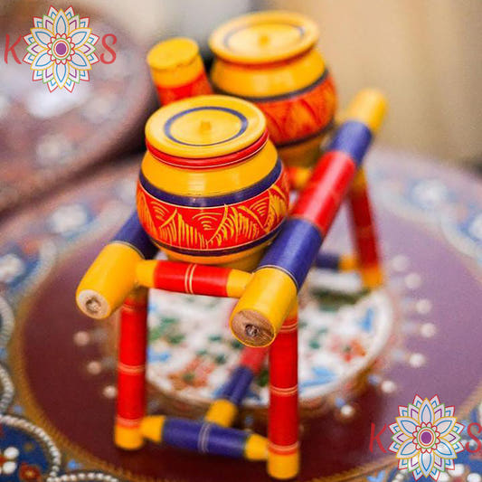 Matka Ghara Gadvanji Decorative Set, Cultural Heritage, front view