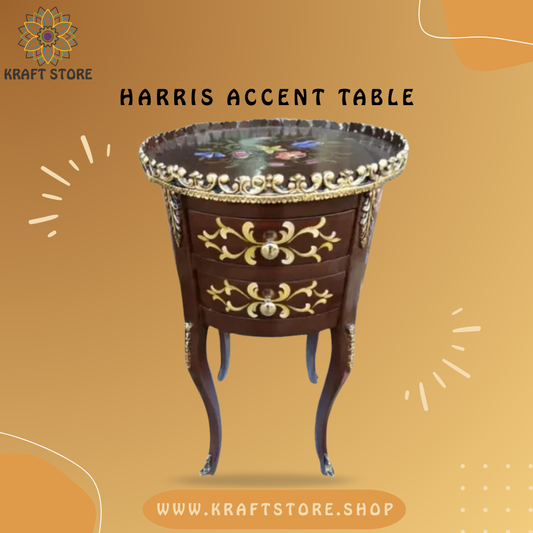 Hand Painted Furniture, Hand Painted Side Table, Hand Painted Corner Table,
Chester