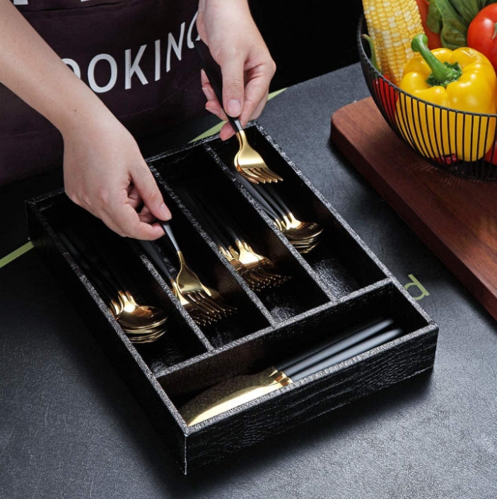 Drawer Organizers,  Cutlery Flatware Organizer with Drawers