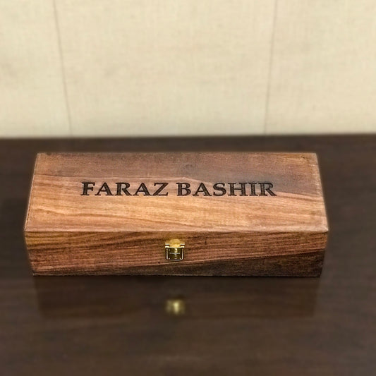 Watch box for 5 Watches (With Name Engraving)