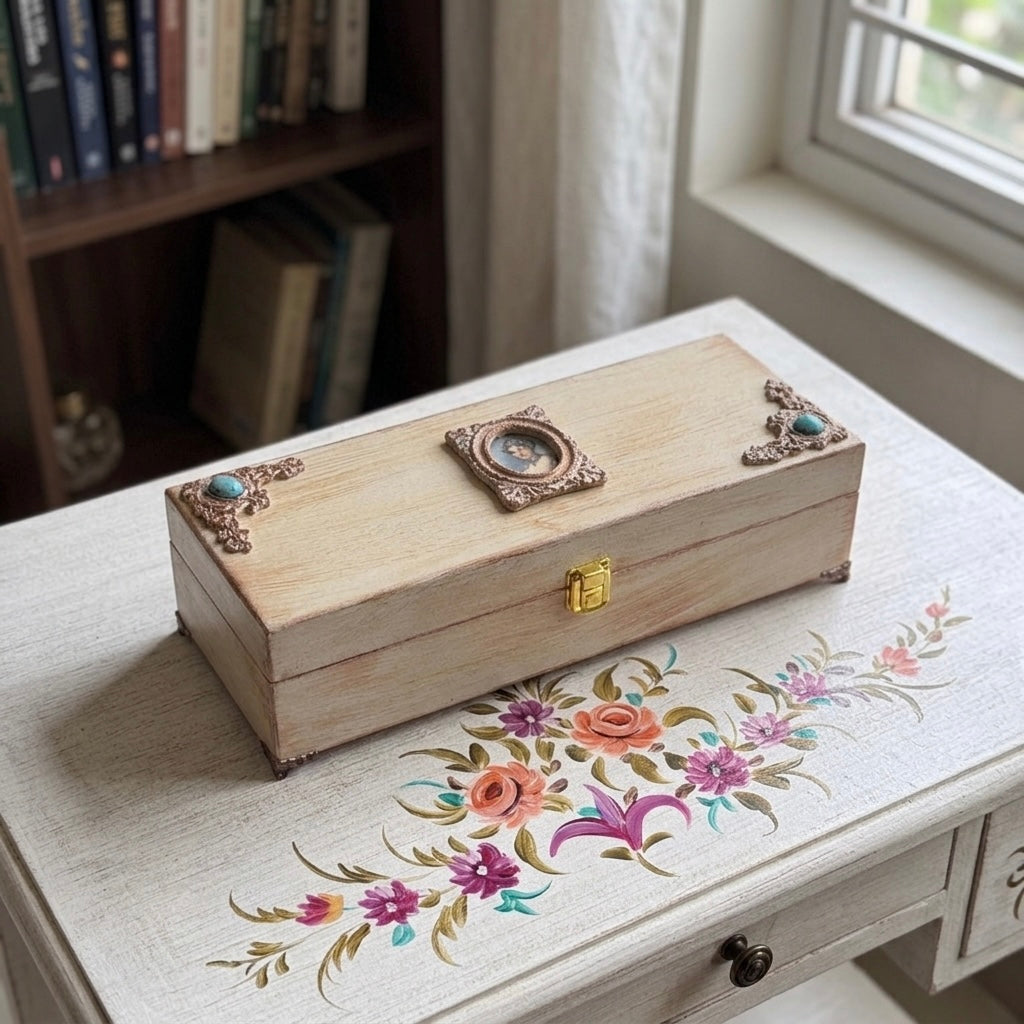 Artistic Watch Box for 5 Watches