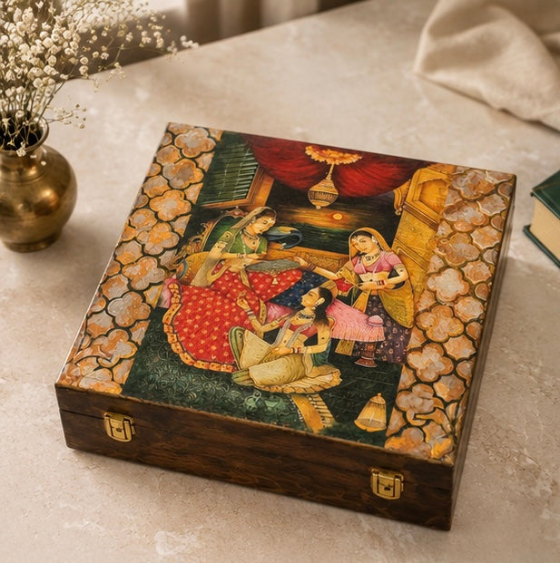 Artistic Watch Box for 15 Watches