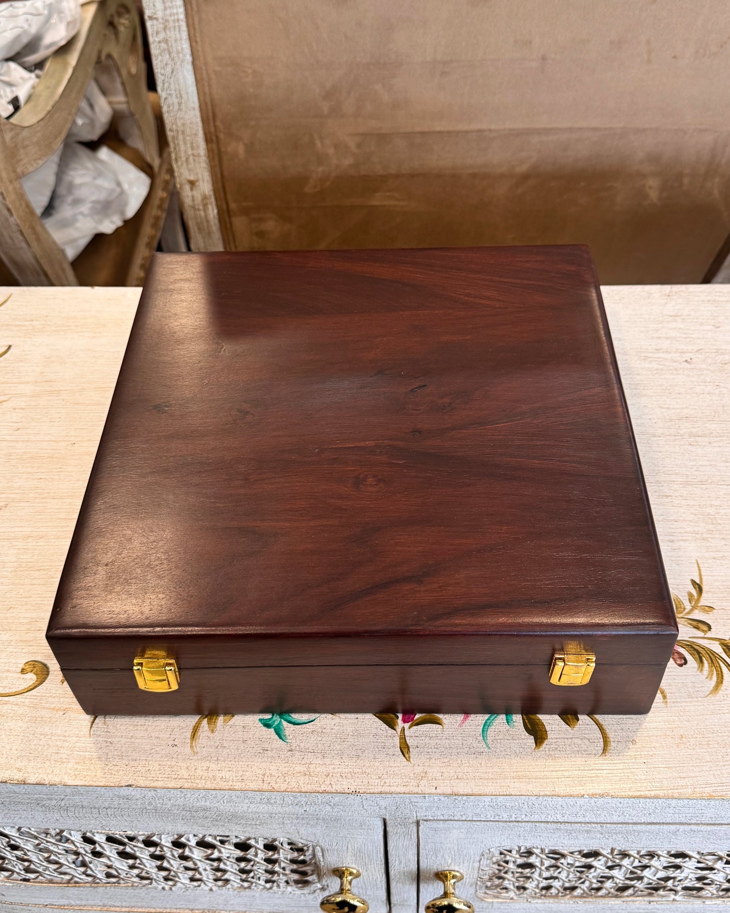 Premium Watch Box for 15 Watches | Wood Top
