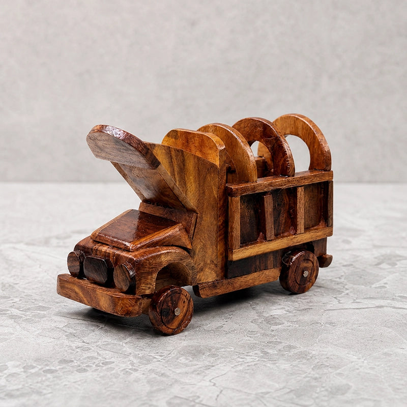 Wooden Miniature Toy Truck