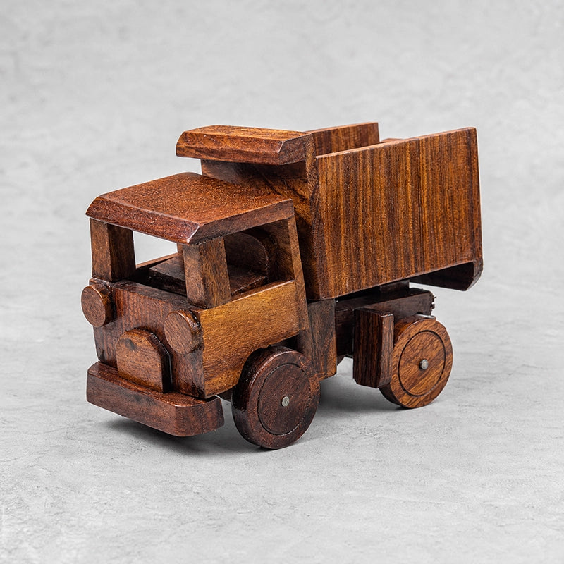 Wooden Miniature Toy Dumper