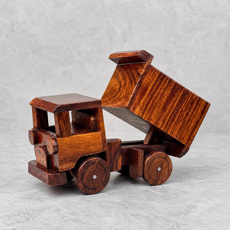Wooden Miniature Toy Dumper