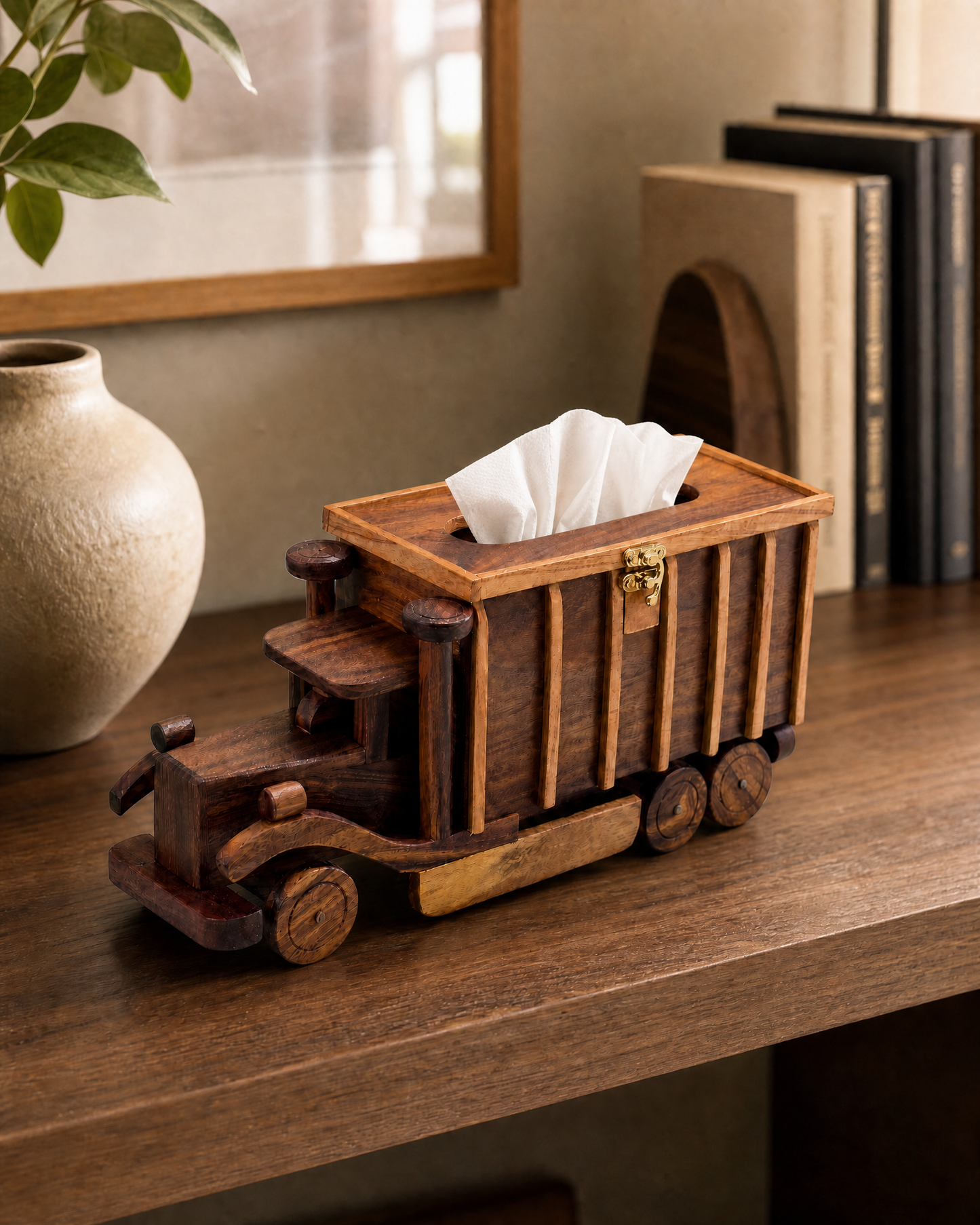 Miniature Truck with Tissue Box