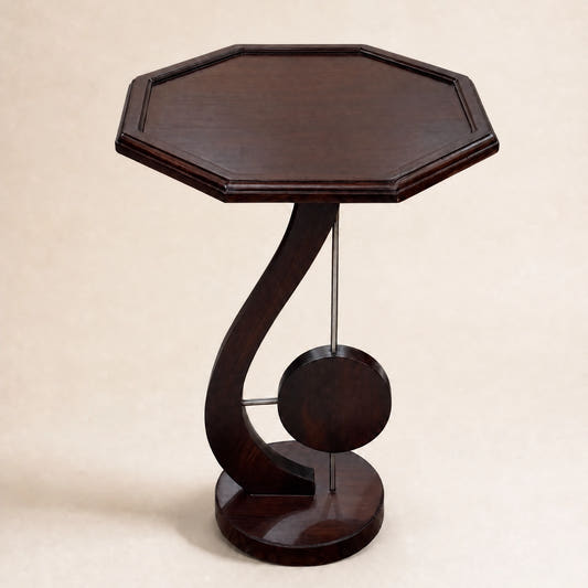 Luxury Solid Sheesham Wood Coffee Table | Octagon Shape