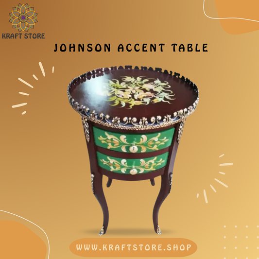 Hand Painted Furniture, Hand Painted Side Table, Hand Painted Corner Table,
Chester