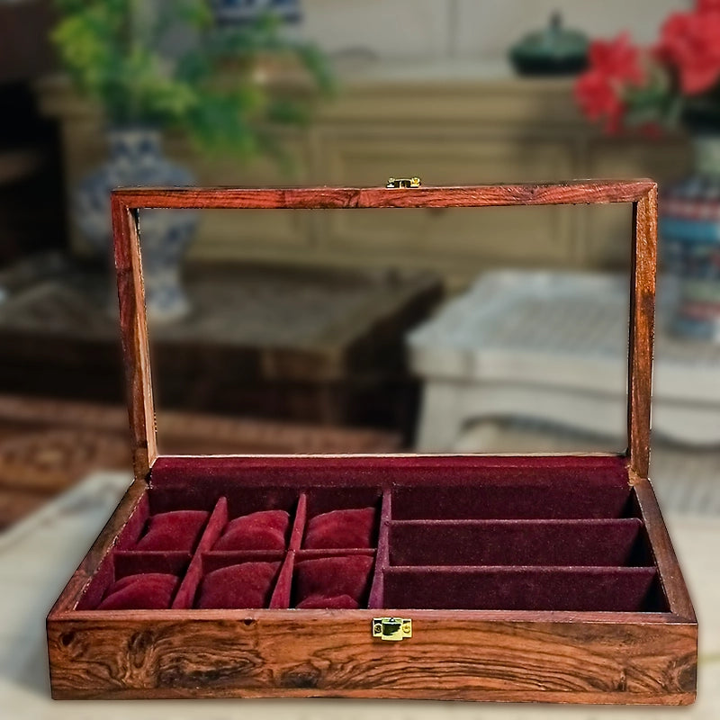 Dual Box for Watches & Glasses